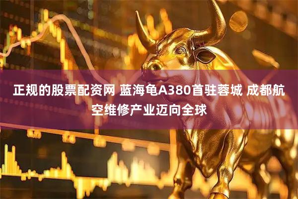 正规的股票配资网 蓝海龟A380首驻蓉城 成都航空维修产业迈向全球